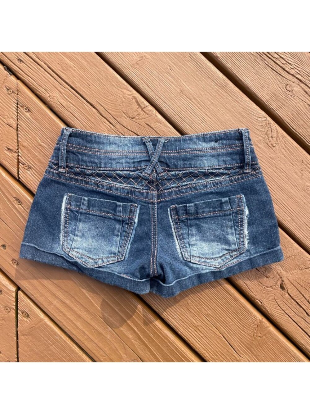 Y2K denim mini shorts size 1